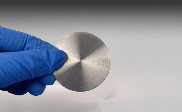 铜镍合金靶材实物图